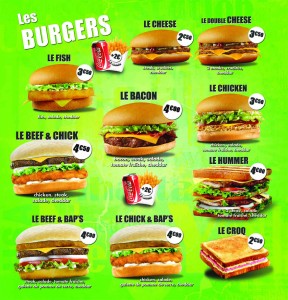 les burgers